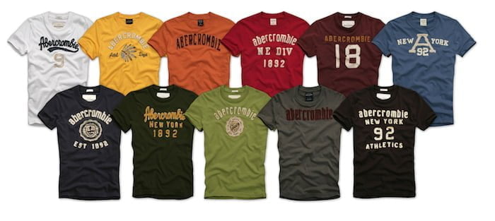 Camisetas Abercrombie