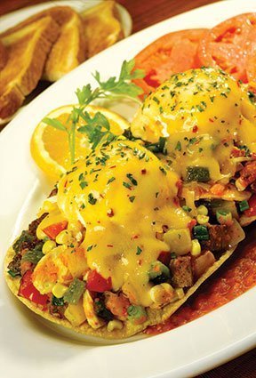 Menu variado no Cheesecake Factory