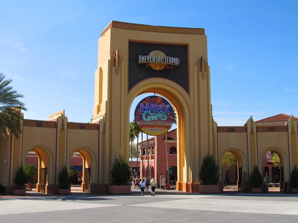 Entrada da Universal Studios