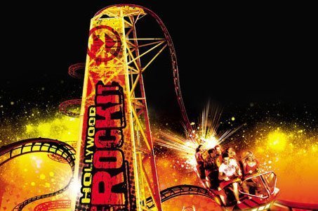 Montanha russa Hollywood Rip Ride Rockit