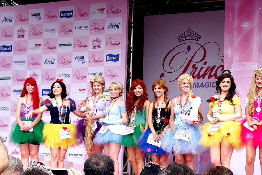 Disney realiza segunda edição da ‘Princess Magical Run’ em São Paulo
