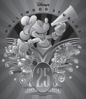 Eventos para os 25 anos do Hollywood Studios da Disney