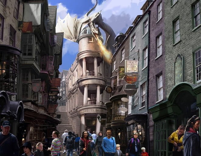 Inauguração do Beco Diagonal no Universal Orlando Resort