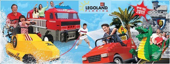 Novo Parque Temático em Orlando: LEGOLAND