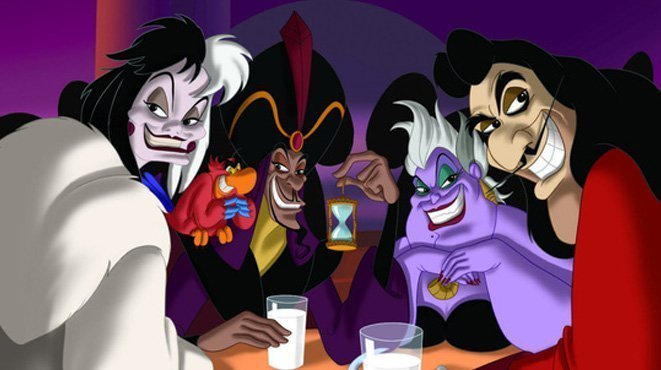 Os Vilões da Disney e suas canções