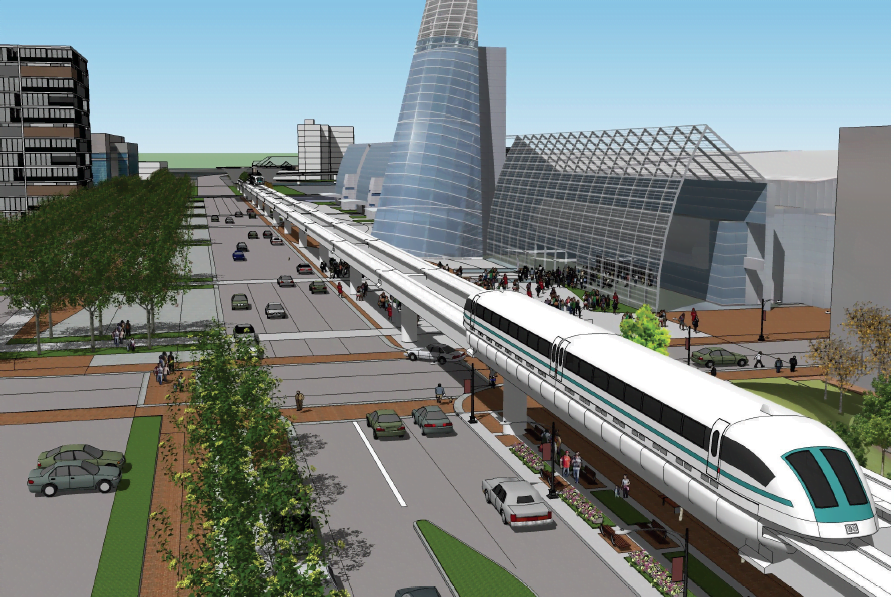 Trem bala vai ligar aeroporto de Orlando à Avenida International Drive